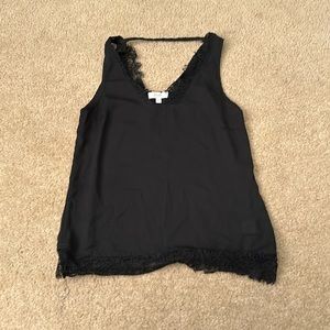 candies black lace tank